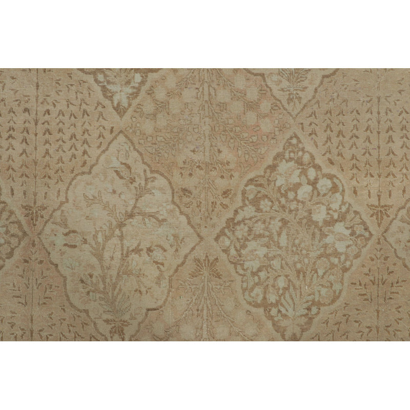 Antique One-of-a-Kind 9'6" x 12'7" Hand Knotted Area Rug