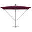 Umbrella with LED Strip Lights Polyester and Aluminium Outdoor Parasol-1633500819-1633500825