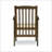 Acacia Wood Dining Chairs With Weather-Resistant Cushions, Perfect For Outdoor Comfort And Style