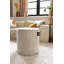 Cosipouf 45cm Wide Round Chevron Pouf Ottoman-112500915