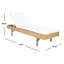 Chaise longue inclinable avec coussins Esmai-339738199