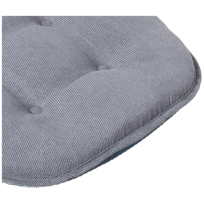 Coussins de salle à manger et de cuisine antidérapants de 16 po x 15 po x 2 po, Pierre bleue