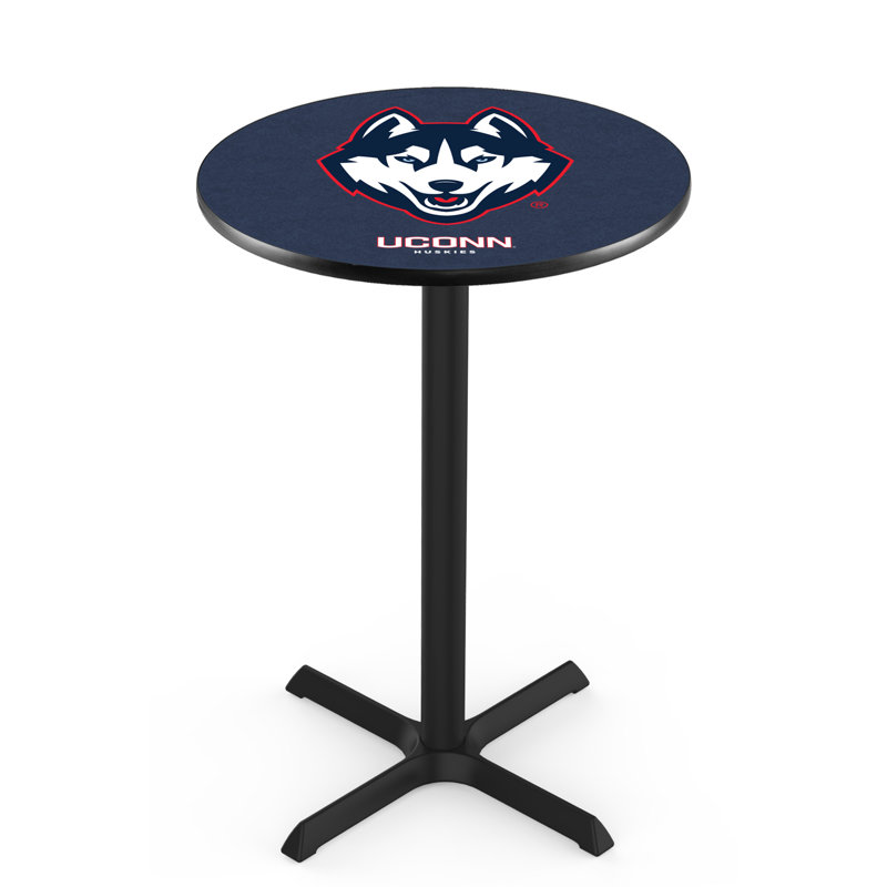 Round Metal Base Dining Table, University of Connecticut