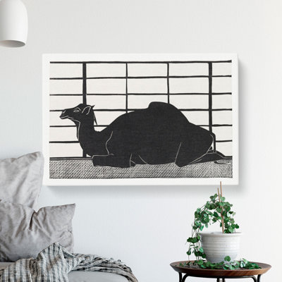 Camel by Samuel De Mesquita - Wrapped Canvas