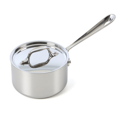All-Clad D3 Stainless Steel Saucepan with Lid