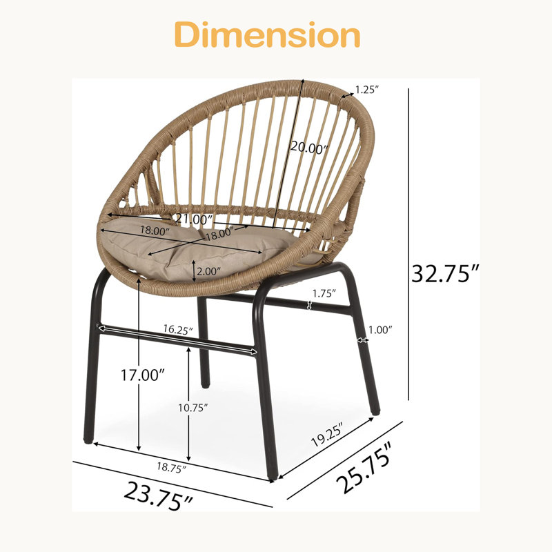 CHAISE (ENSEMBLE DE 2)