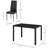 5 - Piece Normal Height dining set-1352861064