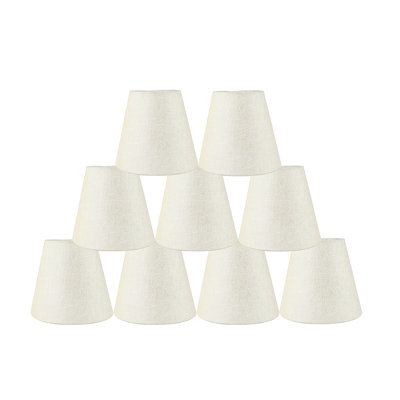 4.5'' H x 5'' W Plastic Empire Candelabra Shade