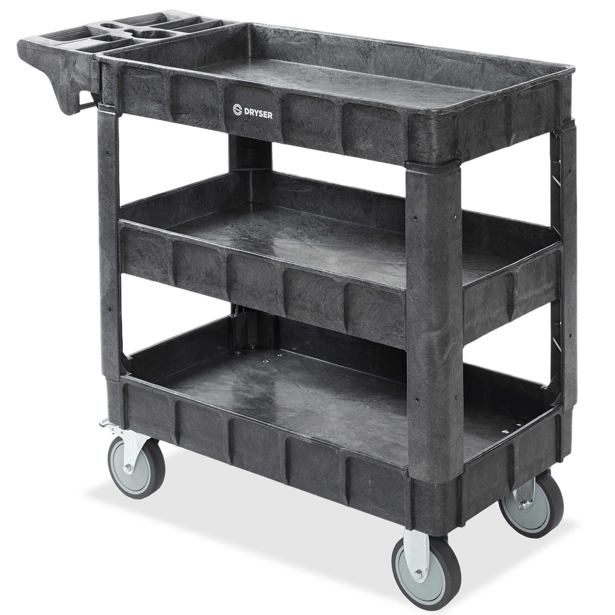 Dryser 33.5'' H x 40.75'' W Utility Cart with Wheels | Wayfair