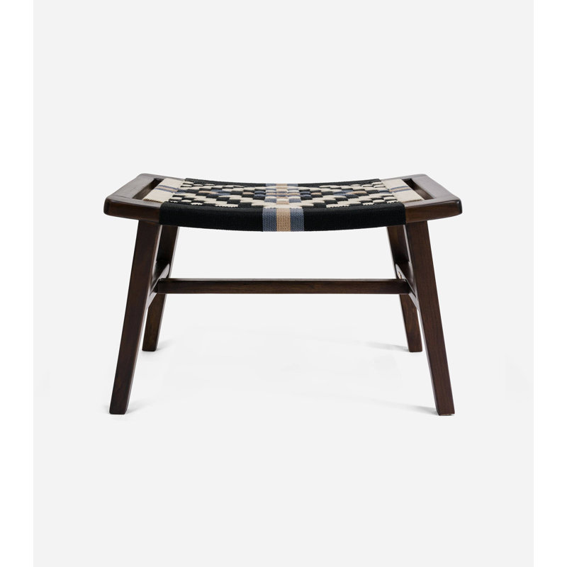 Masaya Upholstered Ottoman, Coffee, Coffee Colonial