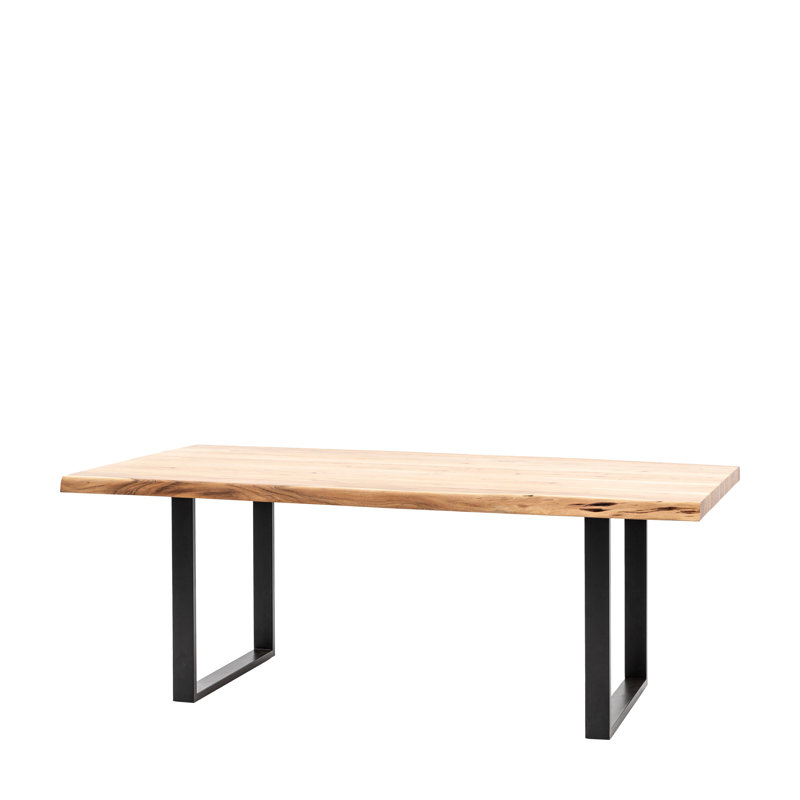 Amarr Acacia Dining Table, 77 cm H x 200 cm L x 100 cm W
