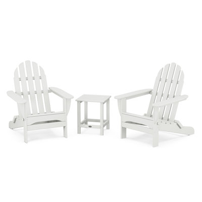 POLYWOOD® Classic Adirondack 2-Person Patio Seating Group