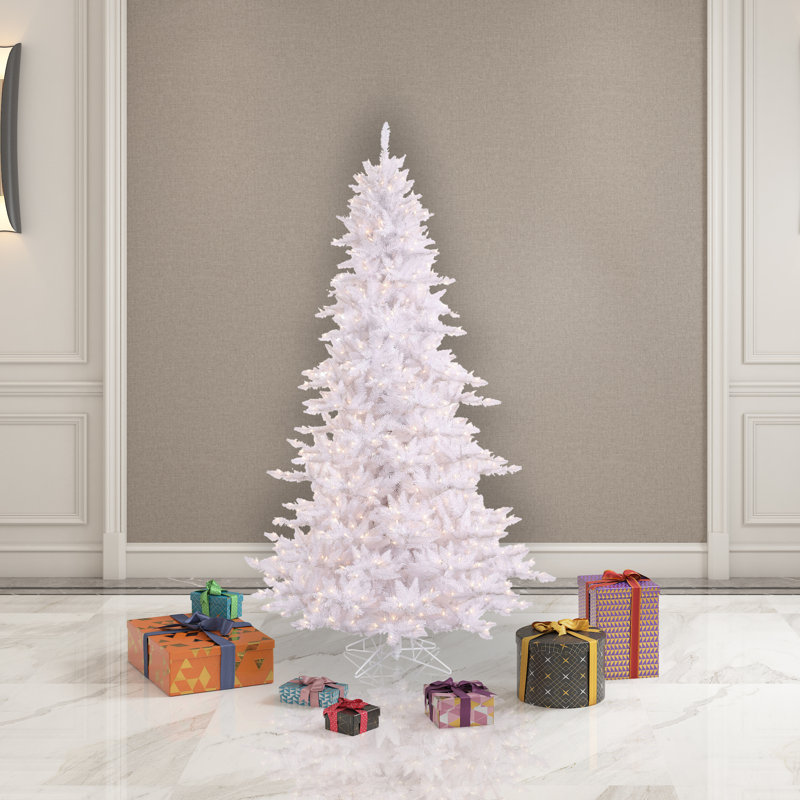 Artificial Christmas Tree with Stand, 9' H, Pre-Lit