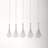 Deva 5-Light Dimmable Teardrop Pendant