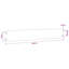 15 cm H x 103 cm W Steel Lawn Edging Fencing with 30 Panel(s) Included-133707916
