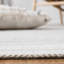 Tapis gris / ivoire en laine tissé à la main Earin-1922485787