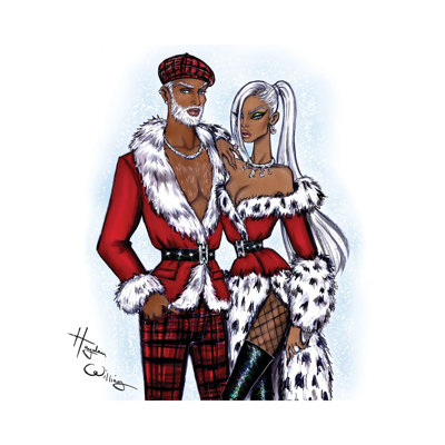 " Mr. And Mrs. Claus " by Hayden Williams