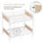 Twin Xl Over Twin Xl Metal Bunk Bed, Detachable Bunk Beds For Flexible Use-2083658923