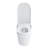 TOTO® NEOREST® LS Dual Flush 1.0 or 0.8 GF Integrated Bidet Toilet, Cotton White with Black Trim-88391760