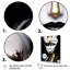«Gold and Black Woman Glam Elegance III - Abstract Portraits», art mural-564340773-564340772