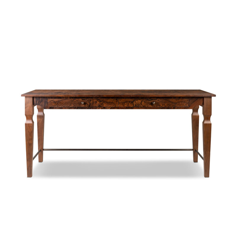 Galvin Desk-Walnut Burl