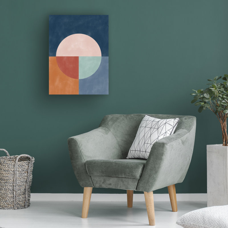 Bolog Elena Ristova Aspectratiobluerust35 Canvas Art, 14" H x 19" W