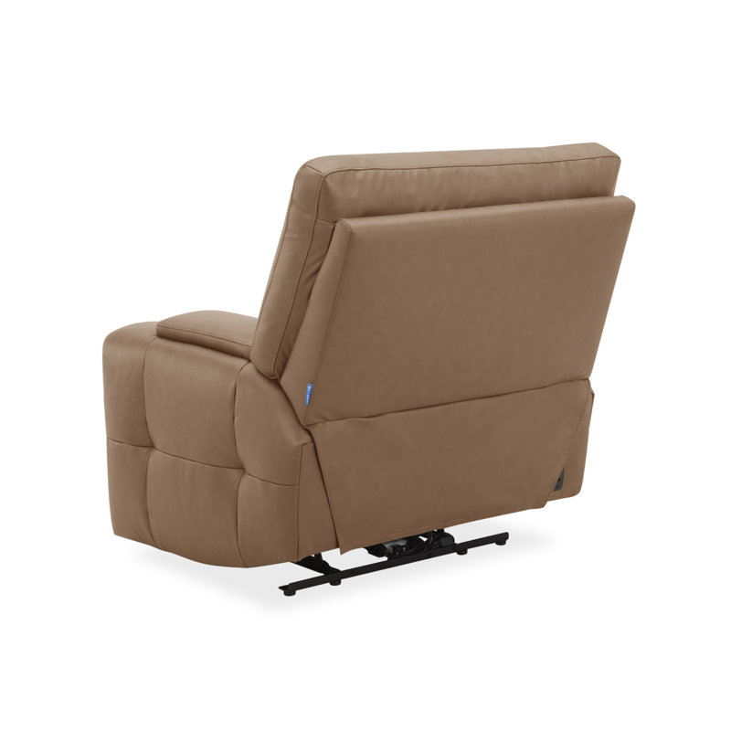 Harrison Triple Power Leather Reclining Group, Brown