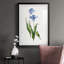 Peinture botanique bleue vive II-789340624-789340625