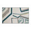 Tapis gris soyeux et moelleux-370704234