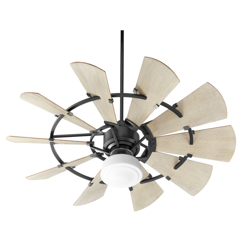 Ventilateur de plafond 52 pales 52 pouces avec télécommande Cunningham