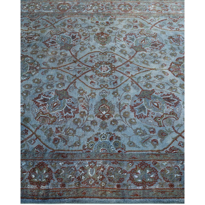 Fine Vibrance One-of-a-Kind 4' 1" X 6' 6" Hand Knotted Area Rug