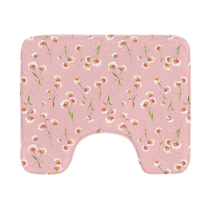 Tapis de salle de bain Floral