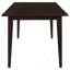 Henin Cappuccino Rectangle Dining Table