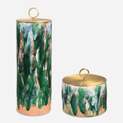 Pleasanton Ceramic Containers Set