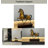 Modern Creative Full-Gold-Plated Horse Figurine
