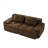 82 Inch Modern L-Shaped Modular Sectional Sofa For Living Room, Corduroy Fabric, Deep Seating, Pearl-Like Piping, Tufted Design, No Assembly, Anti-Slip-1620839446