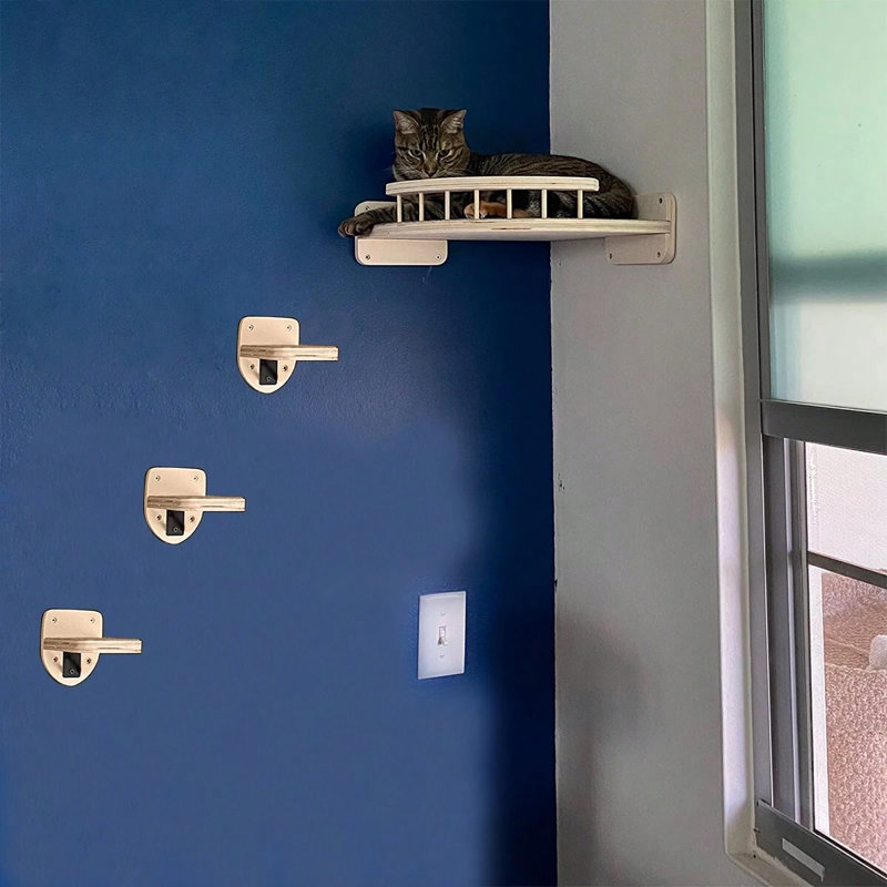 Étagère pour chat avec 3 marches pour chat