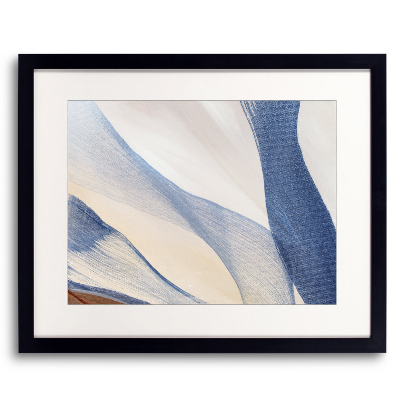 Elysium Print by Novi Lim, 24" H x 30" W, Black Framed Paper