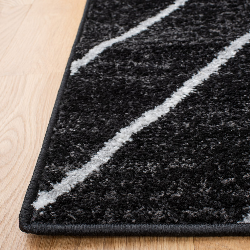 Marson Performance Geometric Rug, Rectangle 6' x 9'