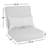 Sunbrella Outdoor 5'' Lounge Chair Seat / Back Cushion