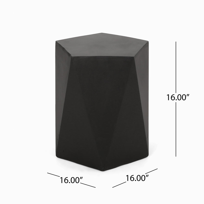 APOLLO SIDE TABLE, Black