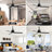 42" IP65 Waterproof Outdoor Propeller Ceiling Fan with Dimmable LED Lights and Remote Control, Wet Rated Plug-in Ceiling Fan with 3 Color LED Light