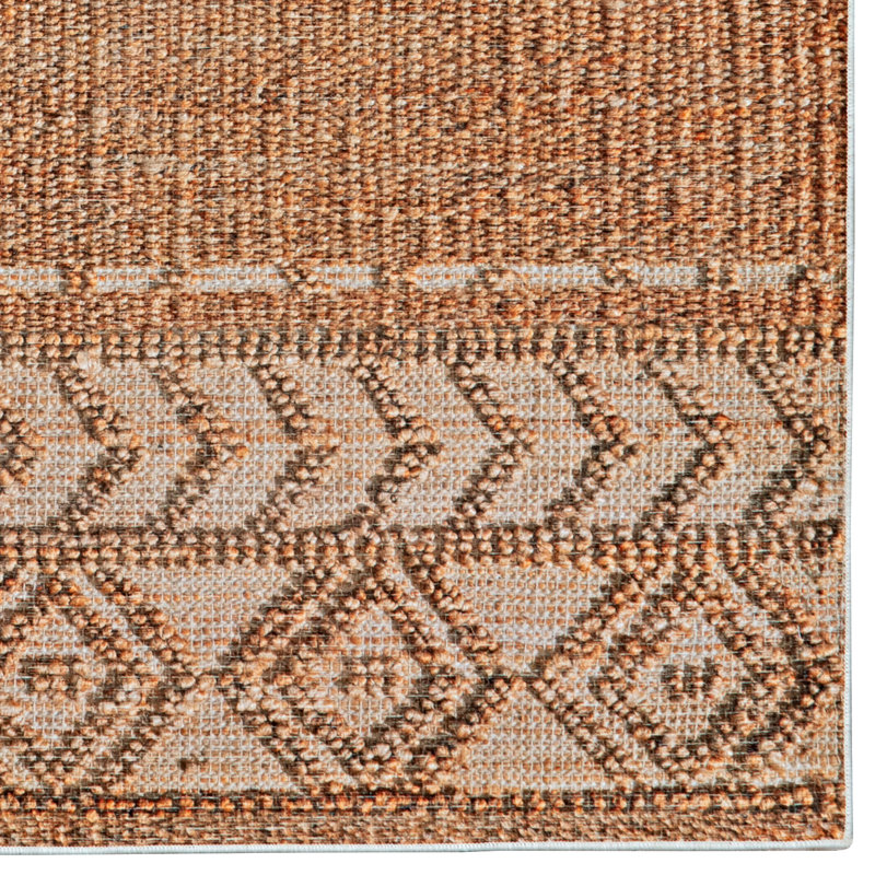 Geometric Indoor Rug, Runner 2' x 10