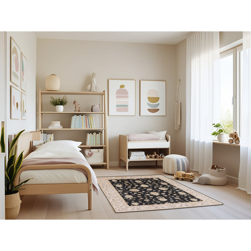 Laeff Abstract Indoor Rug, Rectangle 4' x 6'
