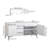 Wall-Mounted Entryway Shelf With Hooks And Storage Bench Set, Modern White Shoe Cabinet With Cushion And Closed Storage For Hallway, Bedroom, Or Mudroom