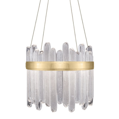 Lustre rond 21 po Lior