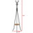 Benish Solid Wood Freestanding Coat Rack-297356076