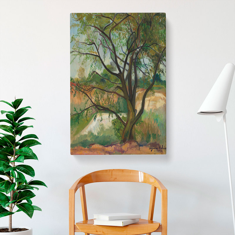 The Tree by Suzanne Valadon - Wrapped Canvas, 50cm H x 35cm W x 3cm D