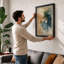 Fluid Abstraction Abstract - Framed Print-1834176492-1834176495