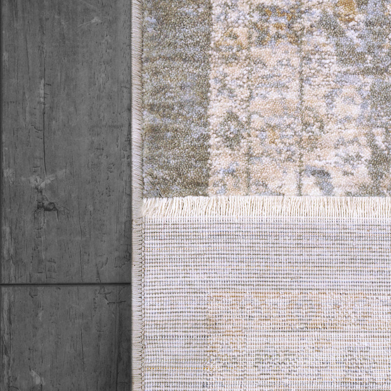 OCTO 5,3 X 7,7 6907-980 GRIS / BEIGE, Rectangle 5 pi 3 po x 7 pi 7 po